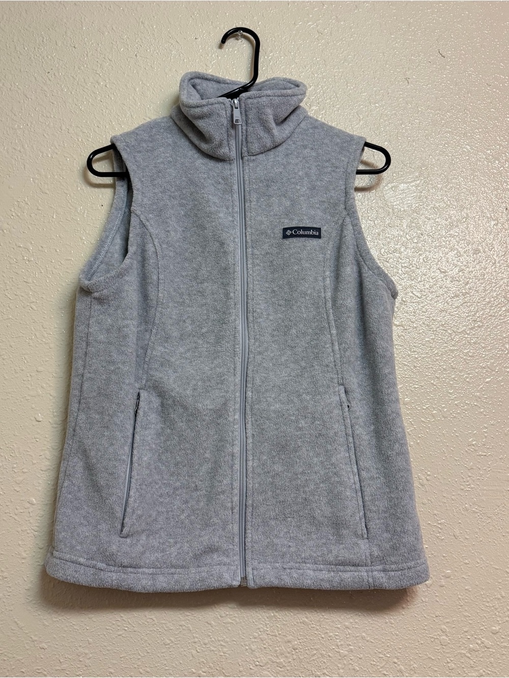 Columbia Benton Springs Vest Light Gray Fleece